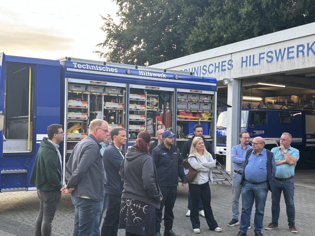 Pressebericht zur SPD-vor-Ort beim THW