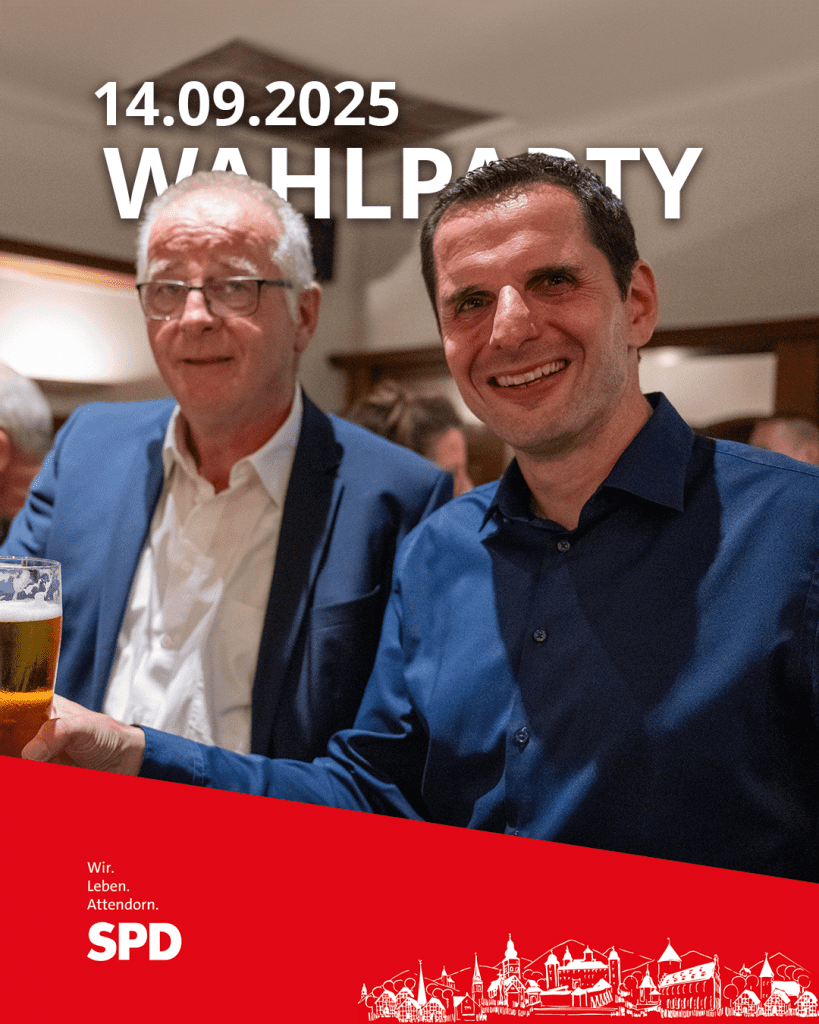 Rückblick Wahlparty am 14.09.2025
